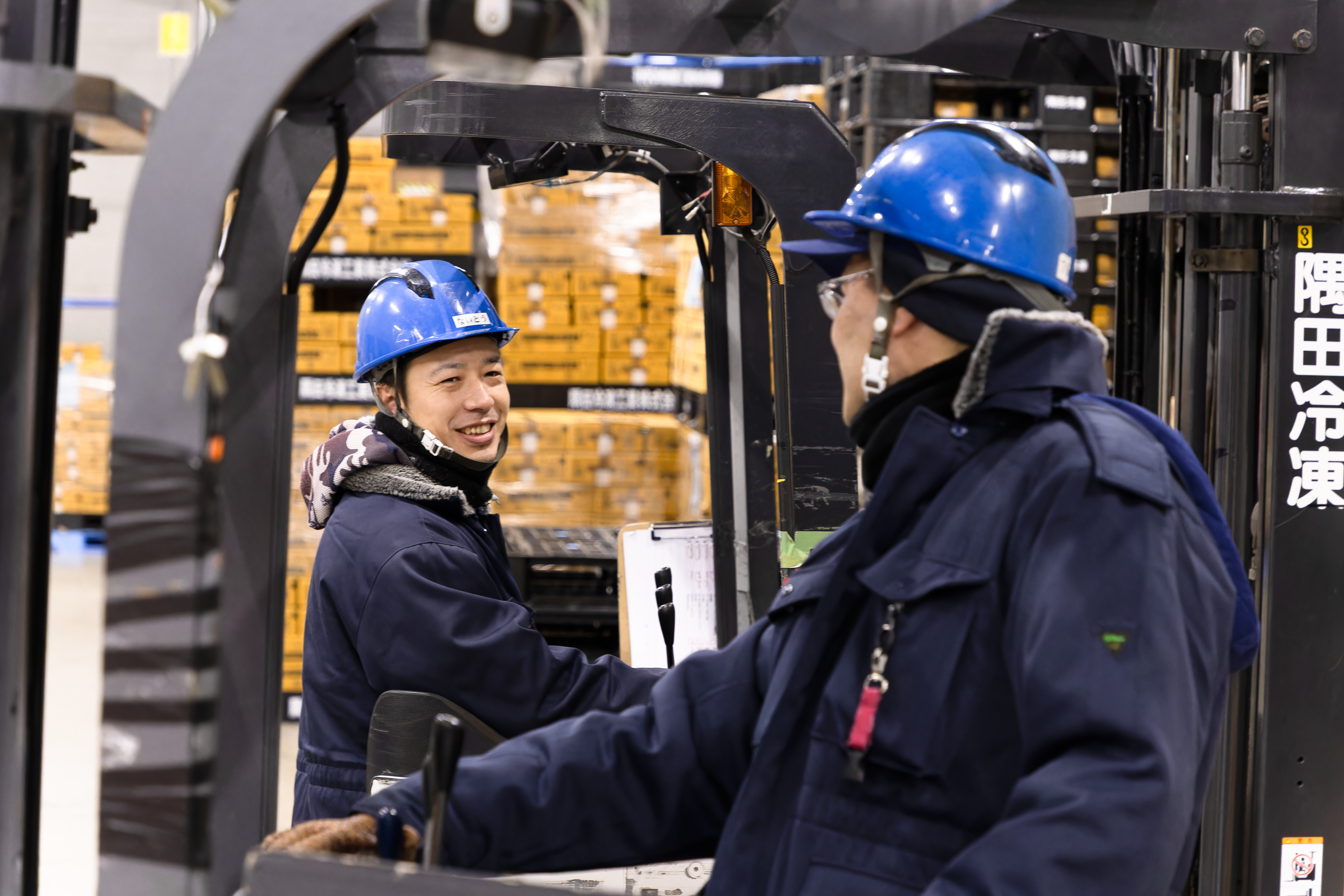 フォークリフト作業